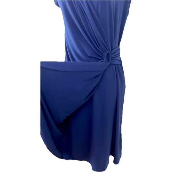 Tommy Bahama Clara Faux Wrap Mini Dress w/ Cap Sleeves; Sm - Picture 4 of 8